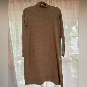 Banana Republic Sweater Gray Dress
